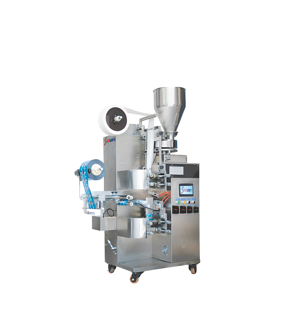 Single Chamber Tea Bag Packing Machine with Outer Envelope